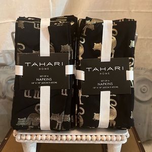 ⚡️Tahari Home Scaredy Cat Halloween Napkins
